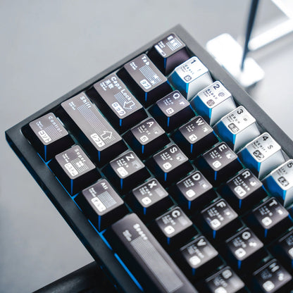 Womier Parametric Cherry Metallic Coating Keycap Set