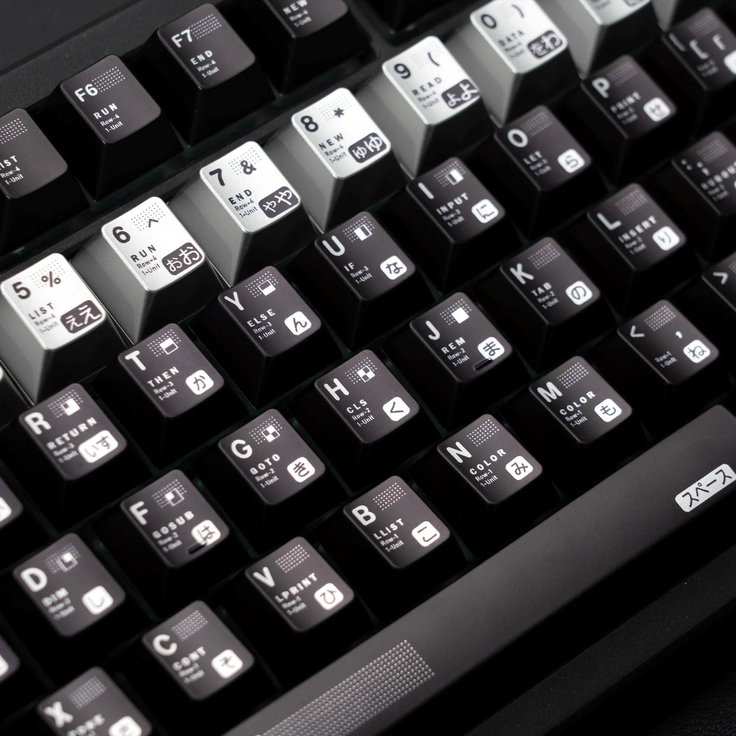 Womier Parametric Cherry Metallic Coating Keycap Set