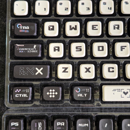 Counter Strike Print Stream PBT-PC OEM Bottom Backlit Pudding Keycap