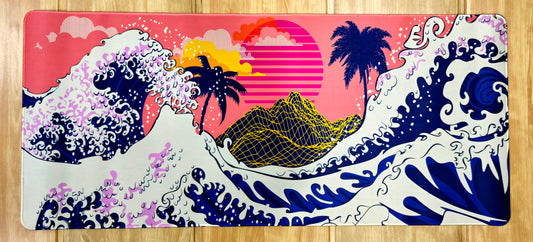 Greatest Wave Palm Island Super Smooth Speed XXL Deskmat