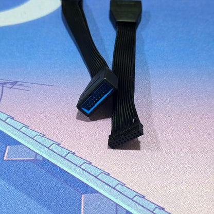 USB 3.0 19/20 Pin Internal Extension Hader Adapter Cable