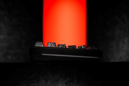 Womier Forged Carbon-Look Cherry Profile Keycaps