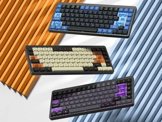 Low Profile Carbon PBT PC Keycaps