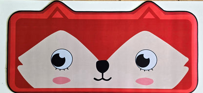 Cat Ear Shape Red Meow 800x400x4mm Deskmat