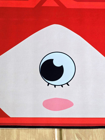 Cat Ear Shape Red Meow 800x400x4mm Deskmat