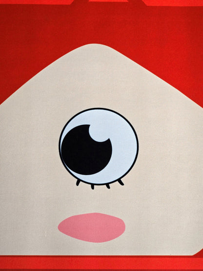 Cat Ear Shape Red Meow 800x400x4mm Deskmat