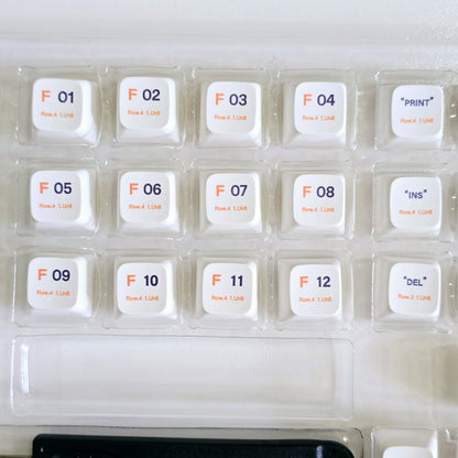 Premium THIS IS PLASTIC Theme MDA PBT 150 Extended Edition Keycaps