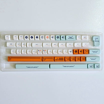 Premium THIS IS PLASTIC Theme MDA PBT 150 Extended Edition Keycaps