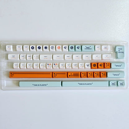 Premium THIS IS PLASTIC Theme MDA PBT 150 Extended Edition Keycaps