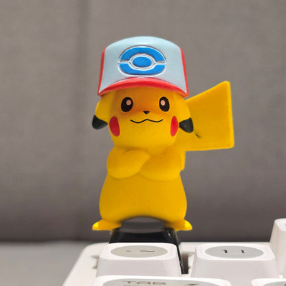 Pikachu Escape Artisan Keycap 1u
