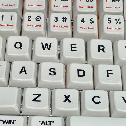 Premium Plastic MDA PBT Keycaps