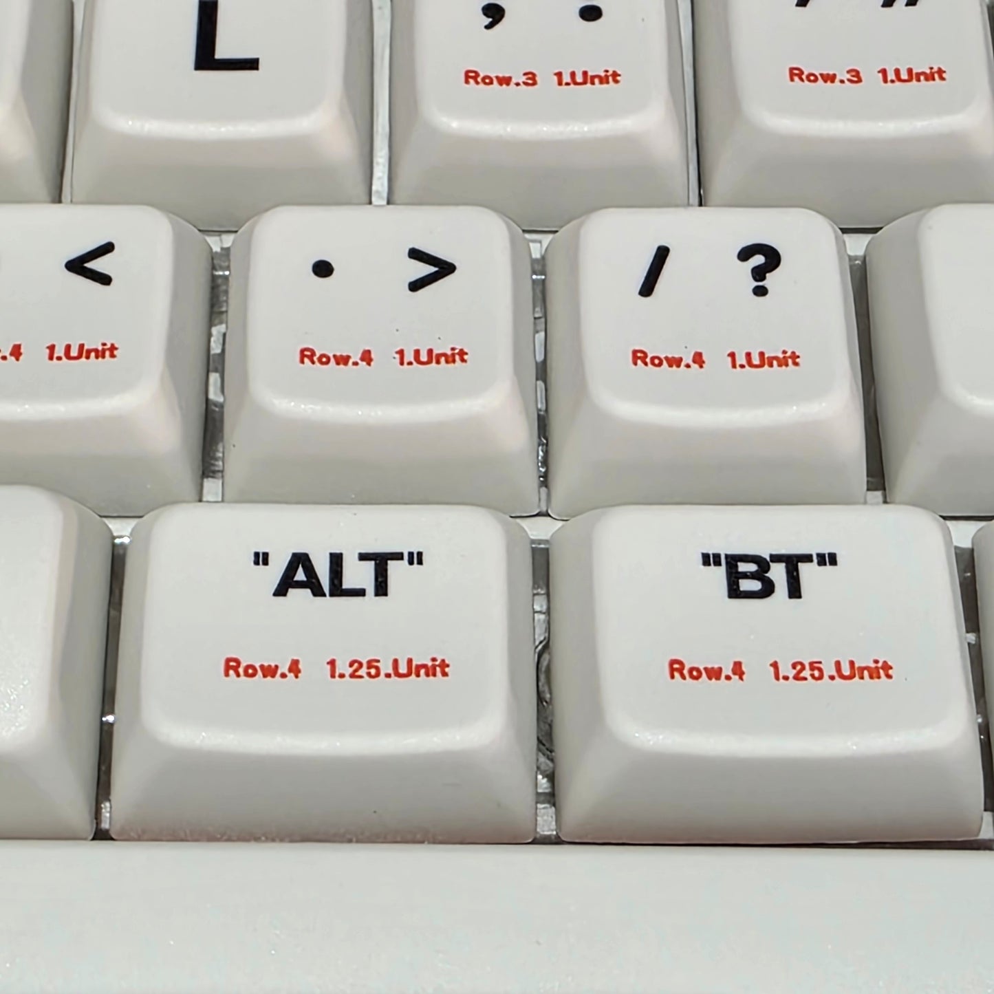 Premium Plastic MDA PBT Keycaps