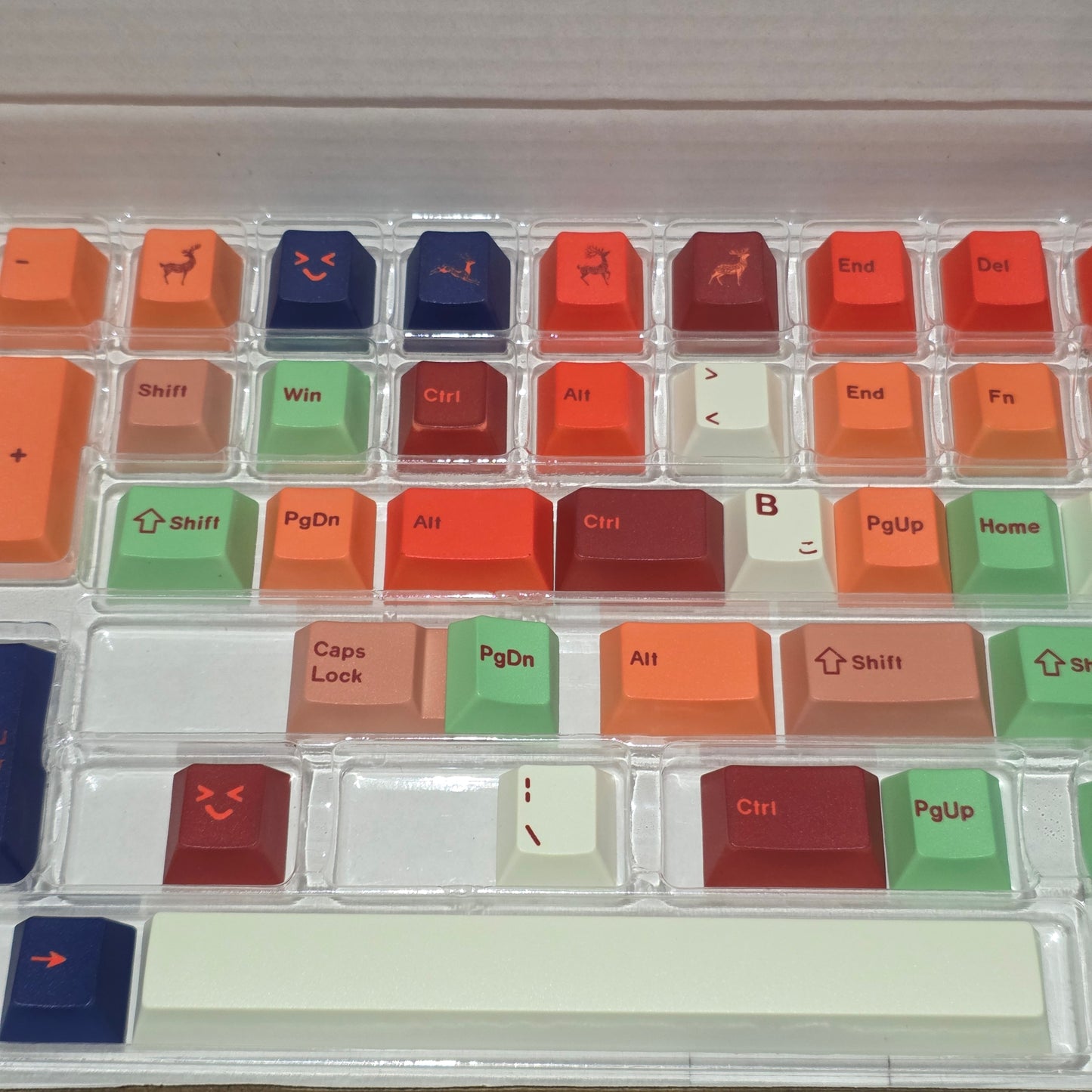 Autumn Hues Cherry 1.7mm Thick Keycaps