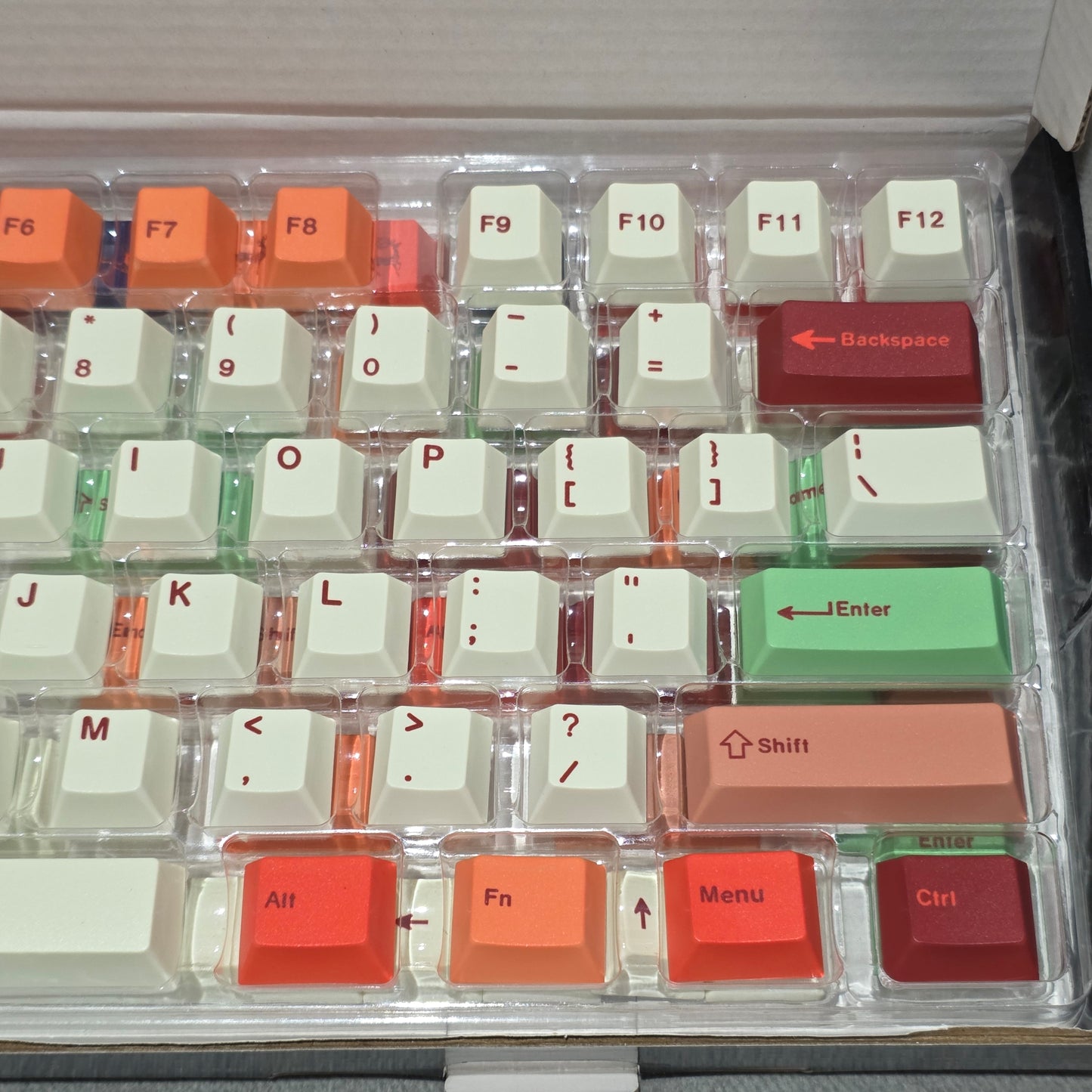 Autumn Hues Cherry 1.7mm Thick Keycaps