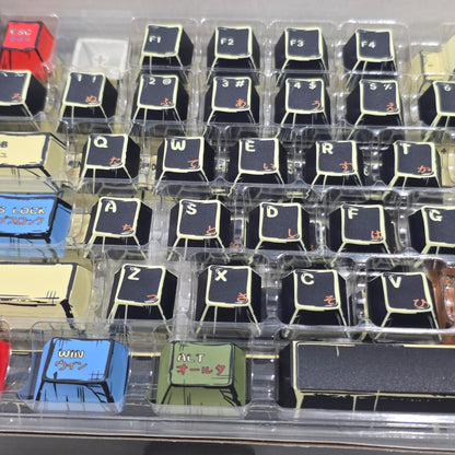 Godzilla Comic Manga Cherry 1.7mm Thick Keycaps
