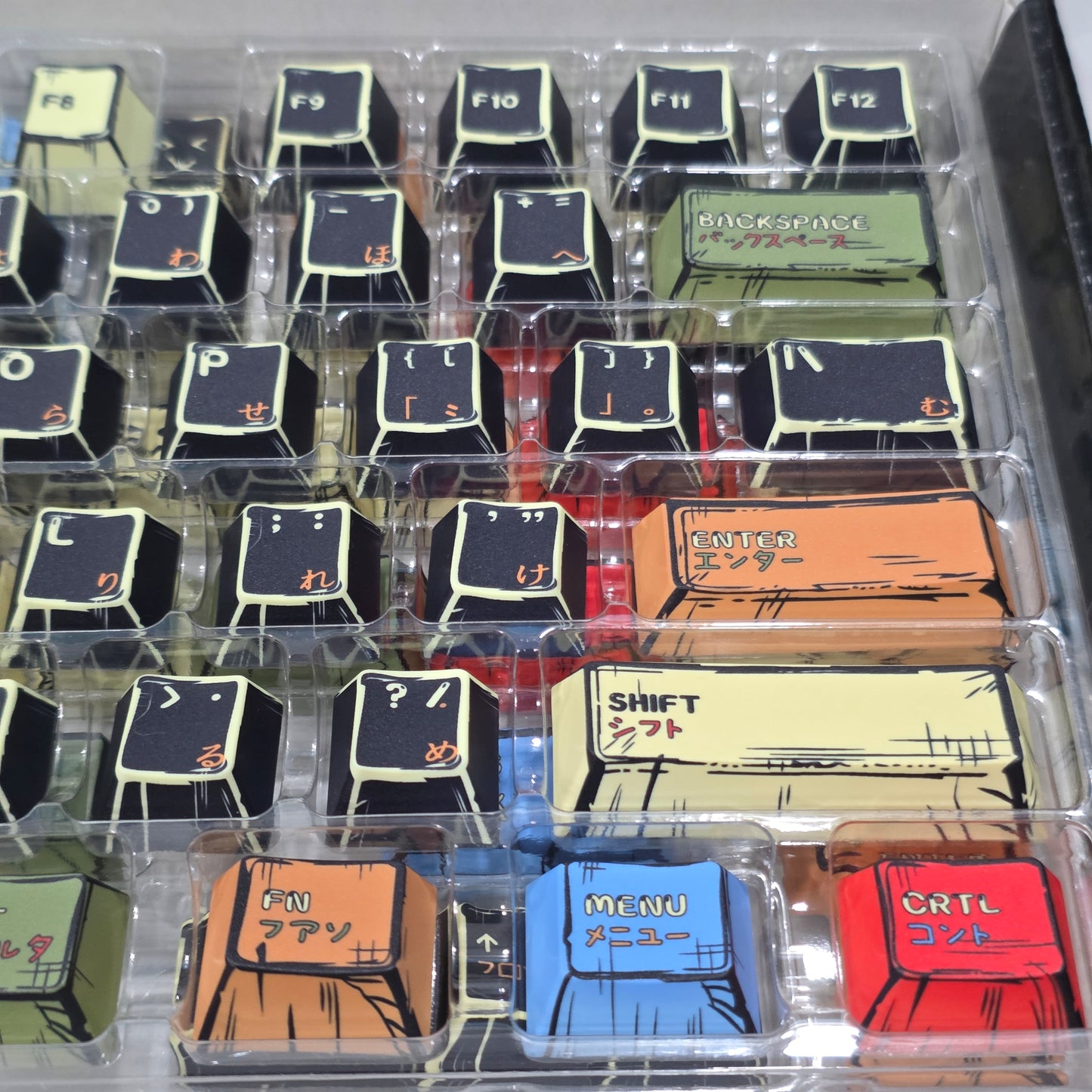 Godzilla Comic Manga Cherry 1.7mm Thick Keycaps