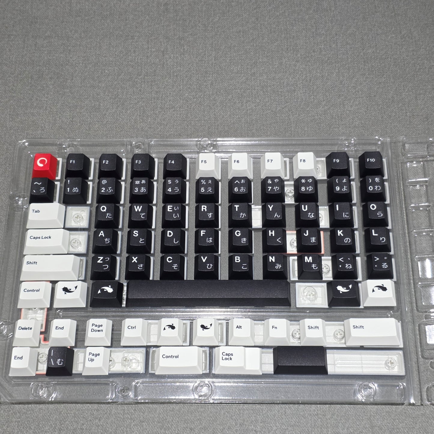 Sumi Inspired Japanese Cherry PBT Keycaps