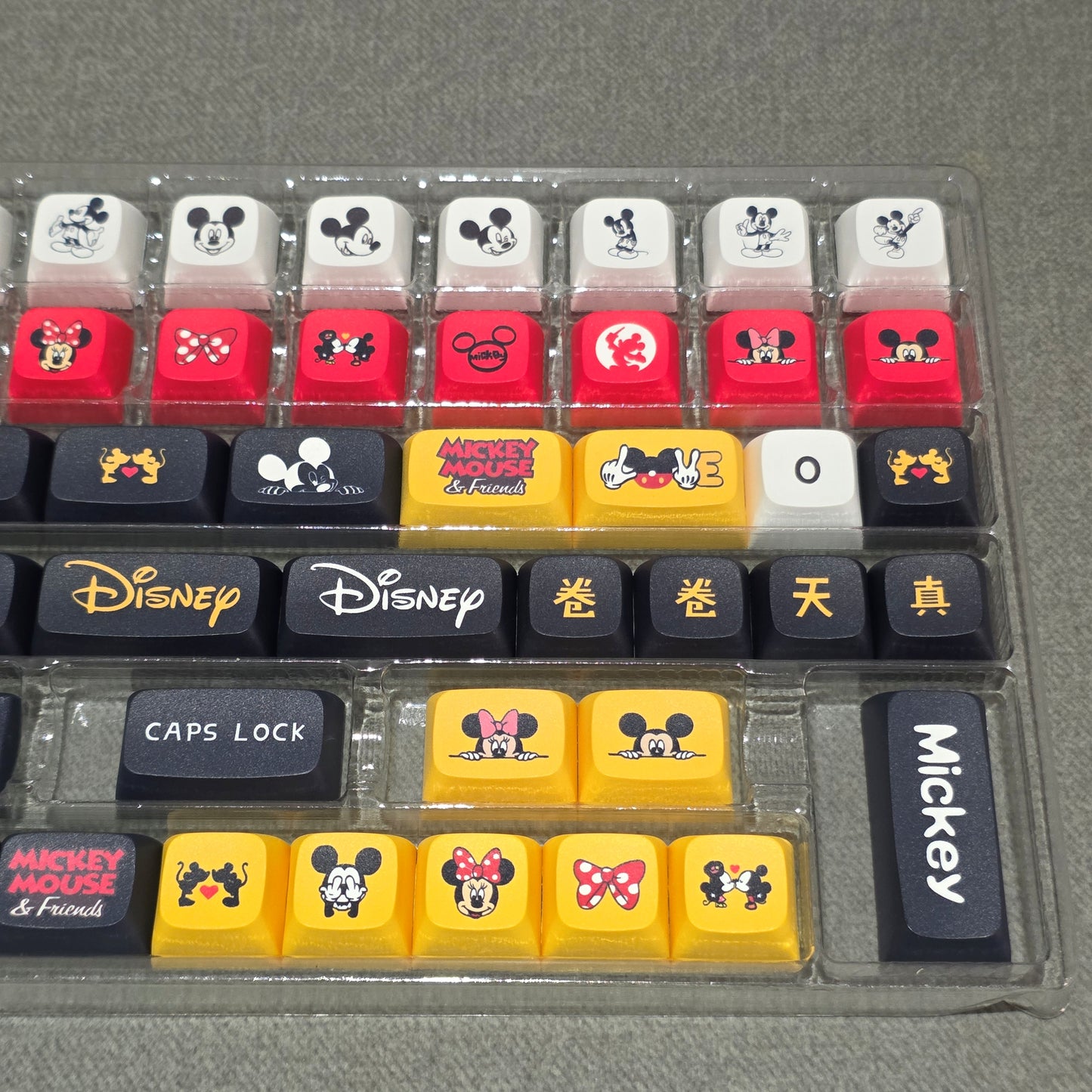 Mickey Mouse XDA PBT Keycaps