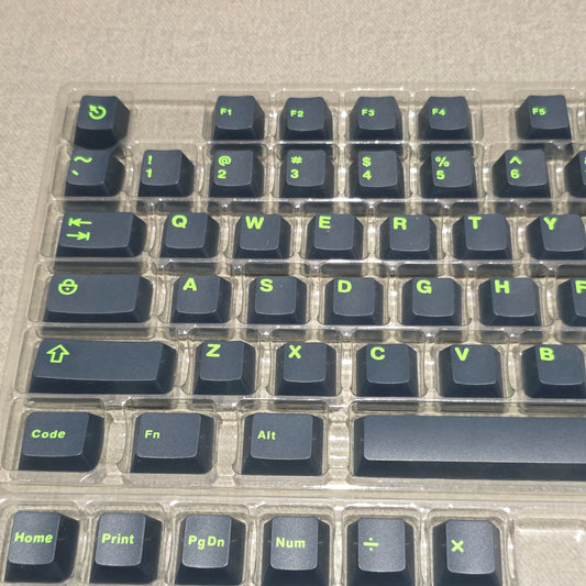 CLEARANCE Missing Keys Emerald Green Cherry Doubleshot Keycaps