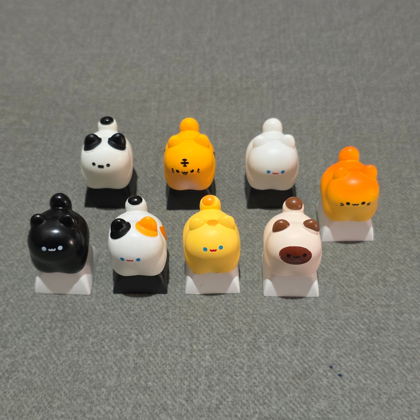 Neko Atsume The Chonky Cats Artisan Series Keycaps