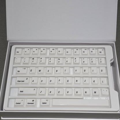 Glaze Full Ceramic Retro Cherry Profile 120-Key Keycap Set Mac Compatible