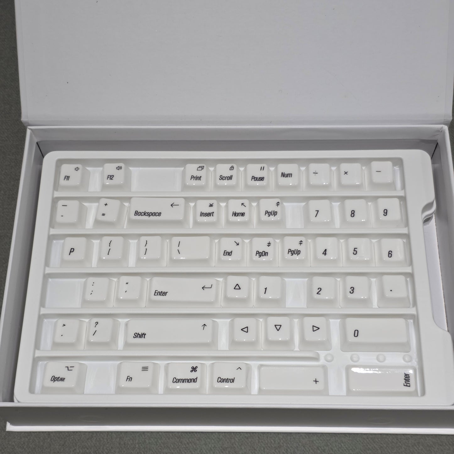 Glaze Full Ceramic Retro Cherry Profile 120-Key Keycap Set Mac Compatible