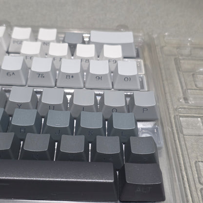 Gradient Gray Polar Day OEM Side Backlit Keycaps