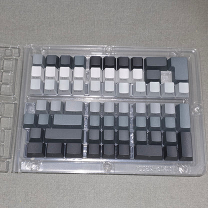 Gradient Gray Polar Day OEM Side Backlit Keycaps