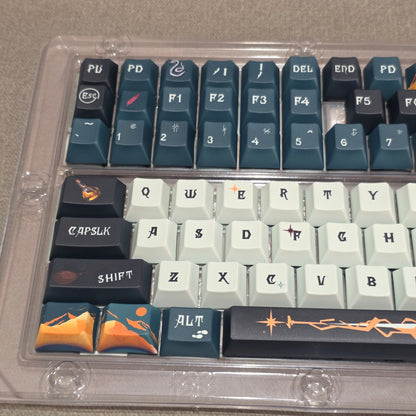 Harry Potter Slytherin Cherry Dye Sub PBT Keycaps