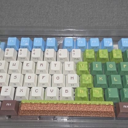 Minecraft Quality Side Backlit Cherry PBT Keycaps