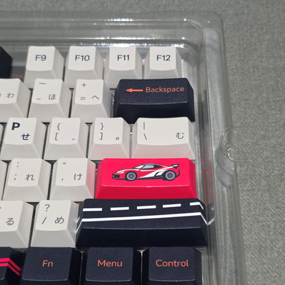 Racing Cars Japanese Quality Cherry PBT Keycaps