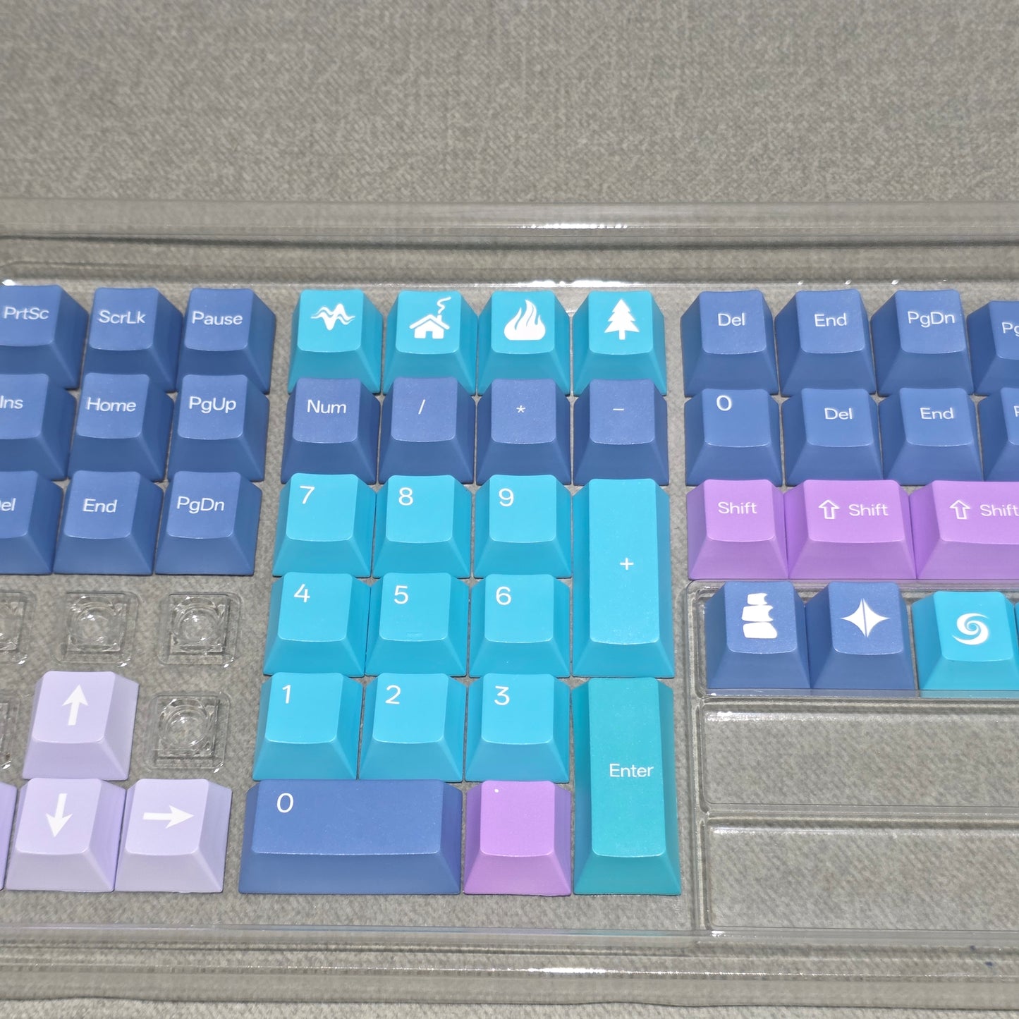 Nordic Aurora Quality Cherry PBT Keycaps
