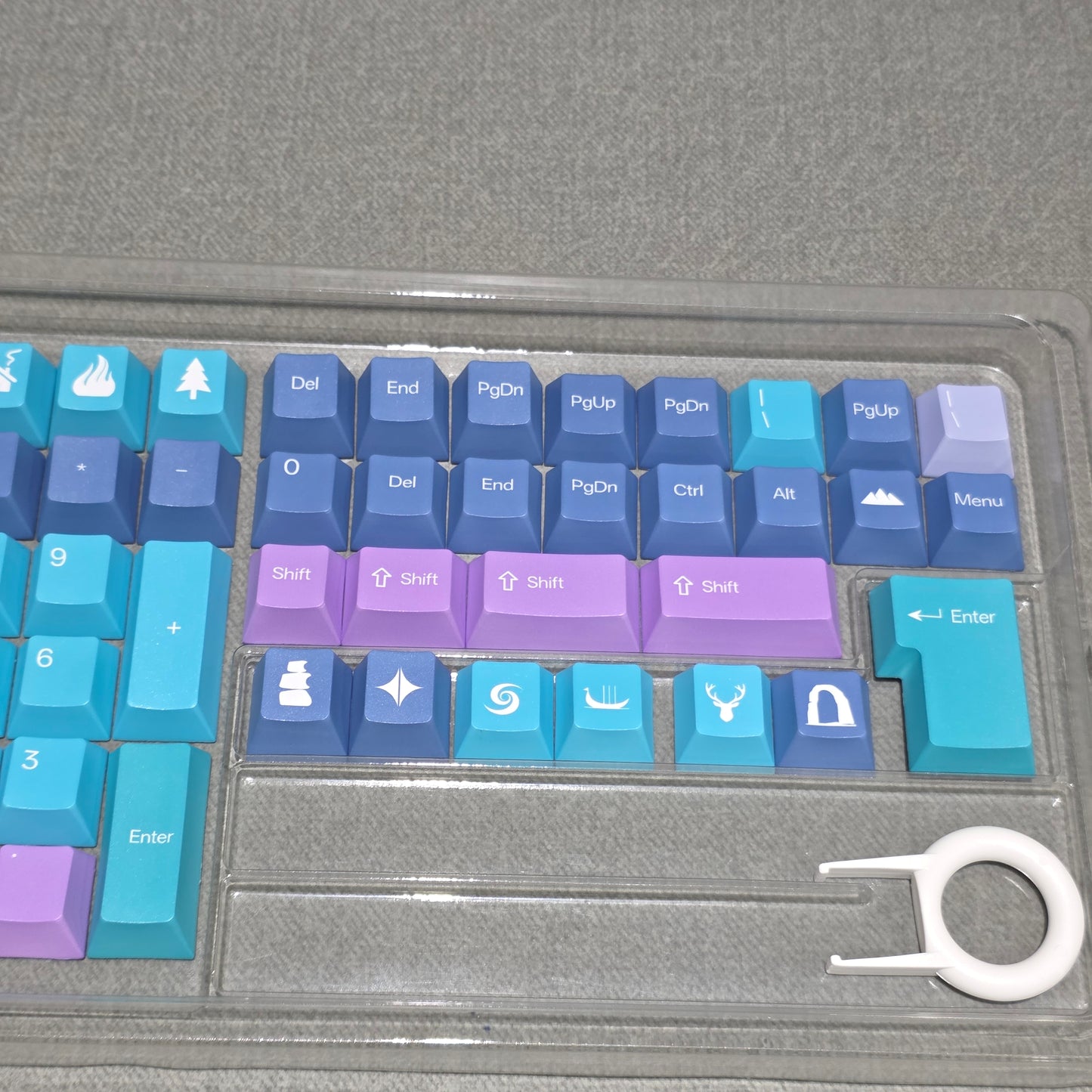Nordic Aurora Quality Cherry PBT Keycaps