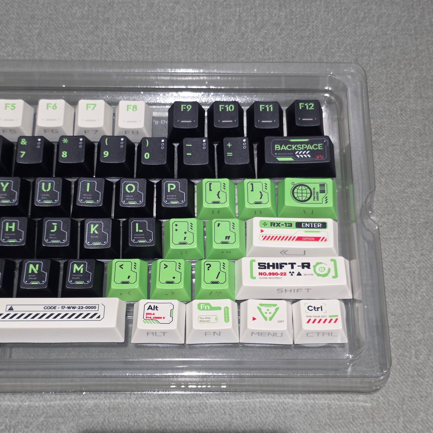 Phantom Mecha Cherry Side Backlit PBT Keycaps