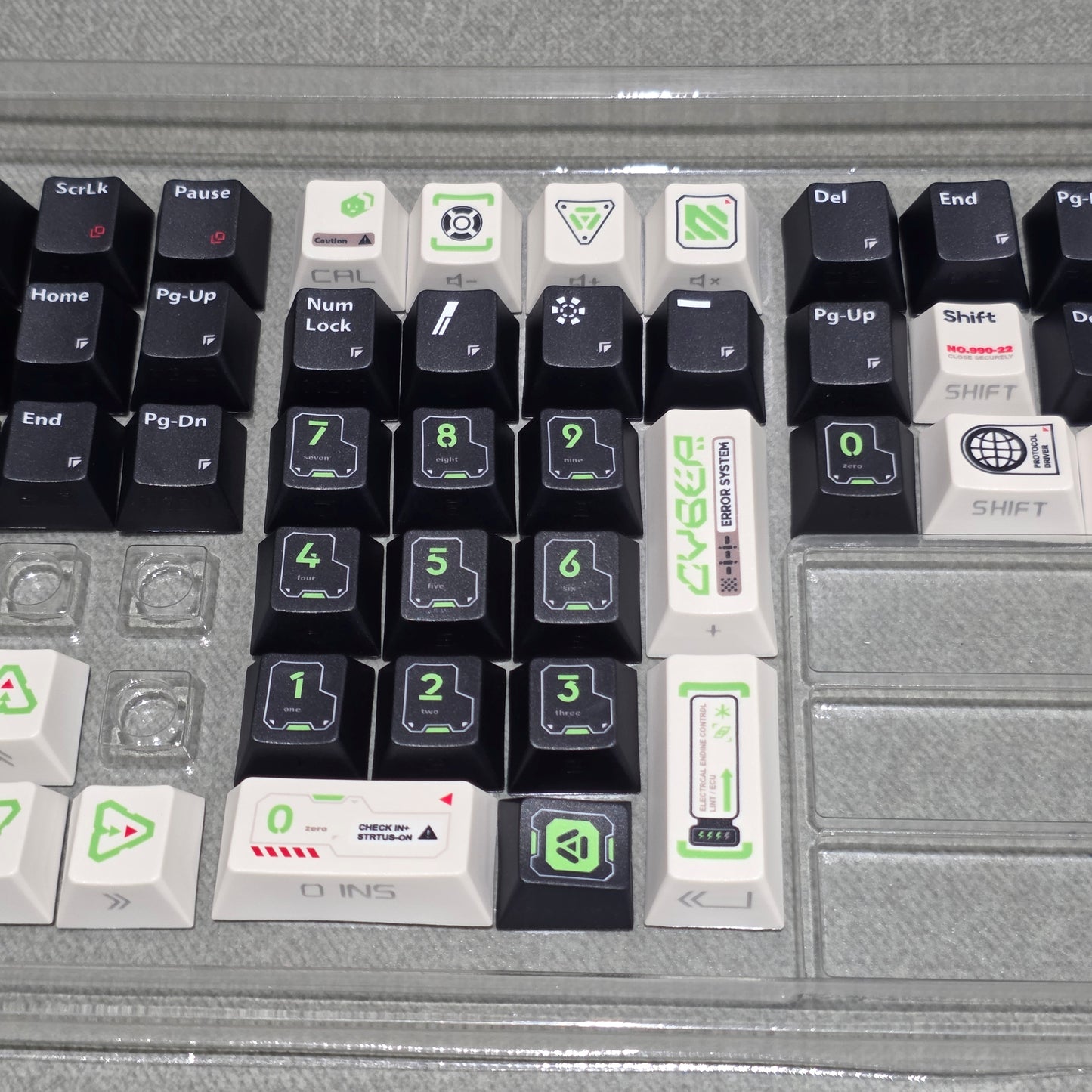 Phantom Mecha Cherry Side Backlit PBT Keycaps