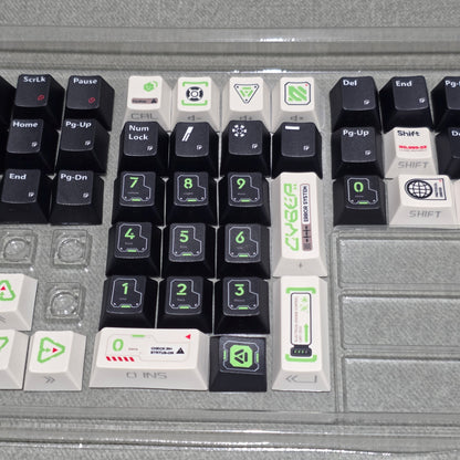 Phantom Mecha Cherry Side Backlit PBT Keycaps