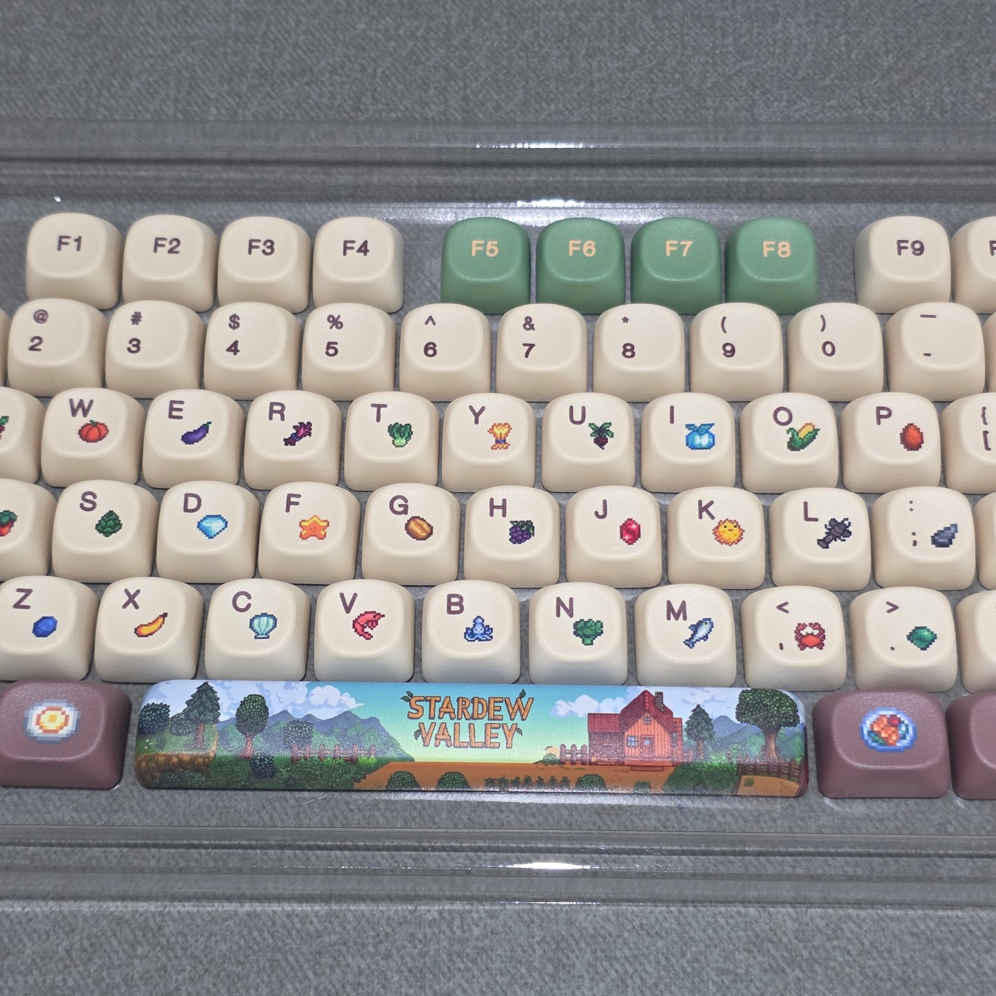 Stardew Valley Pemium Quality MOA PBT Keycaps