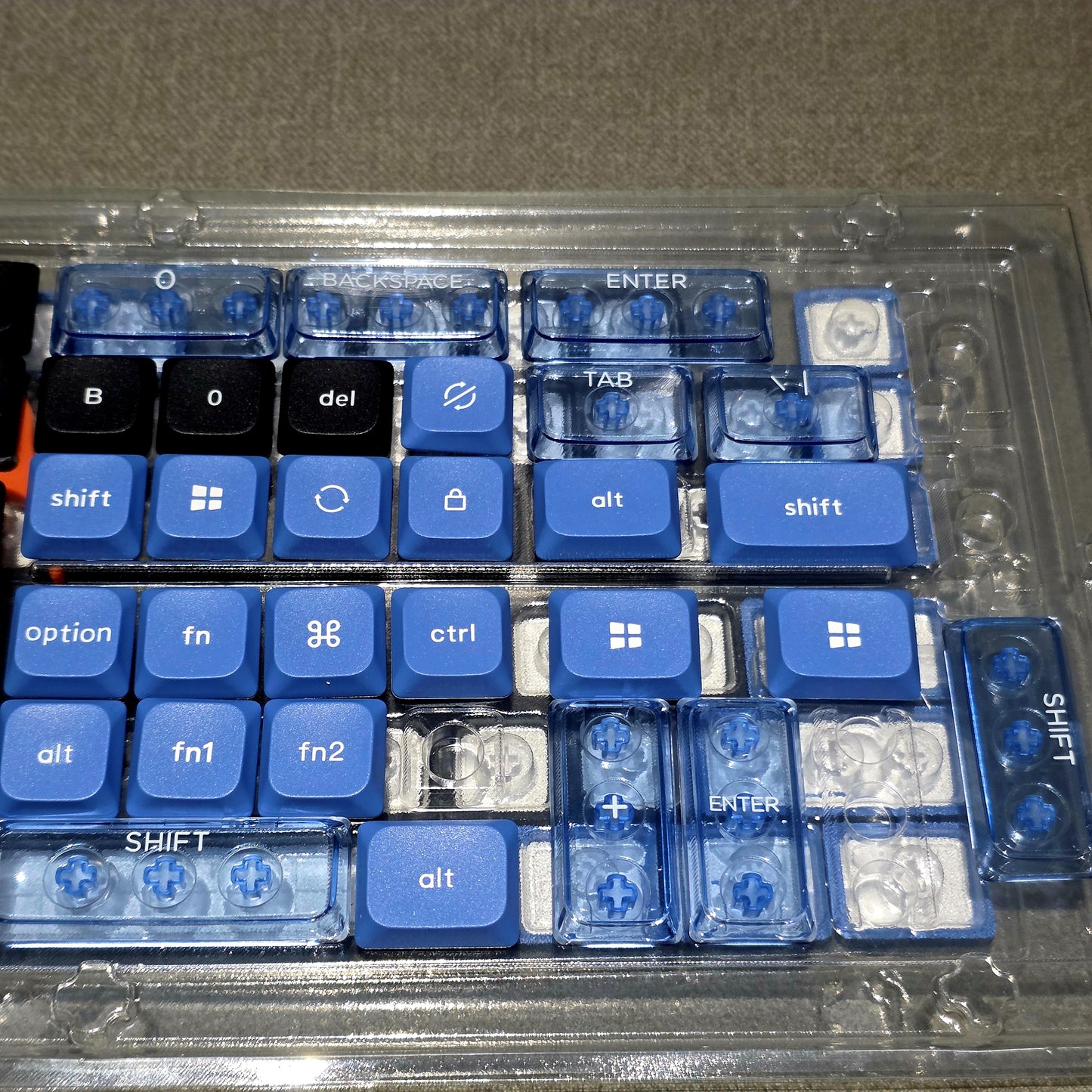 Womier Skyline Submarine PBT PC Low Profile Keycaps