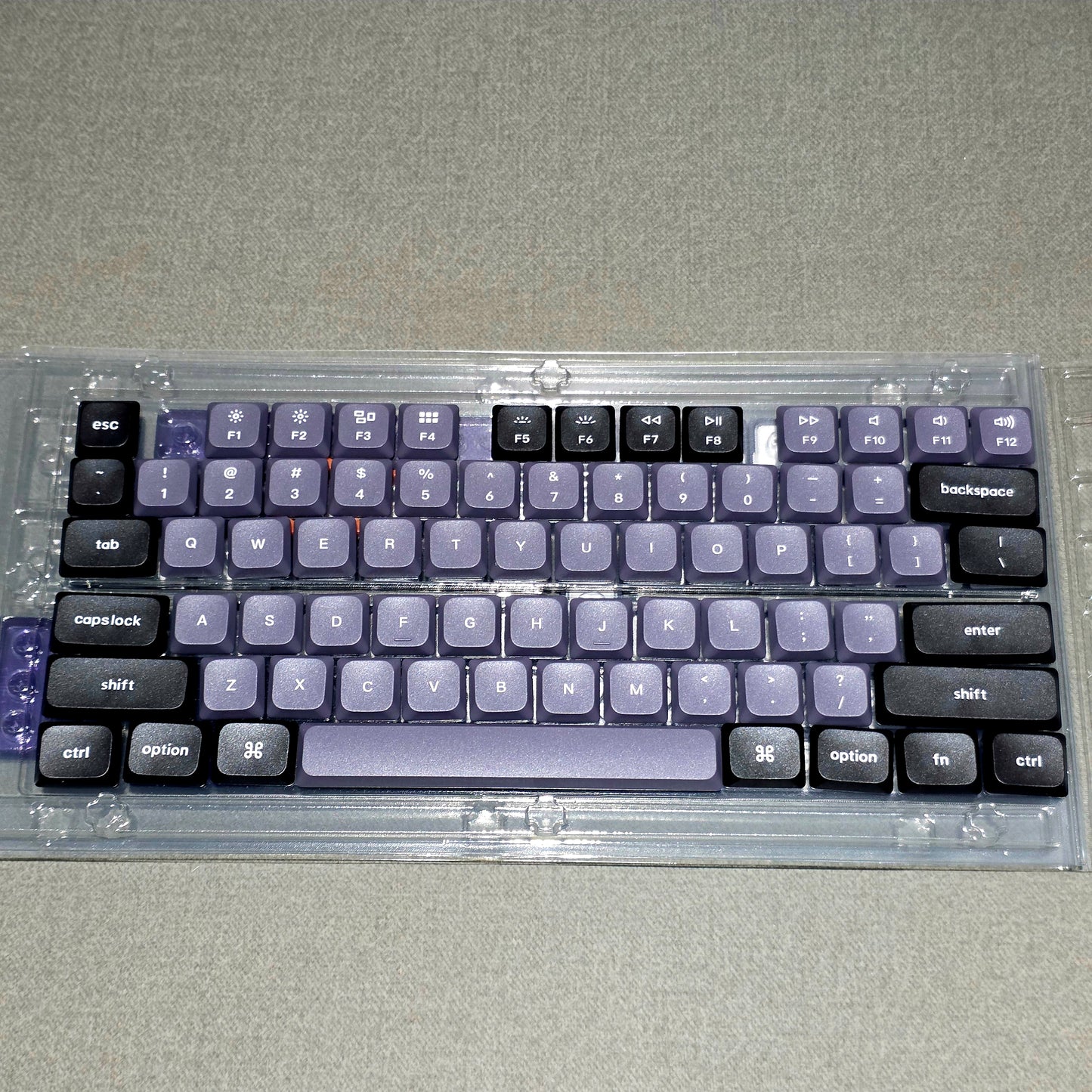 Womier Skyline Midnight PBT PC Low Profile Keycaps