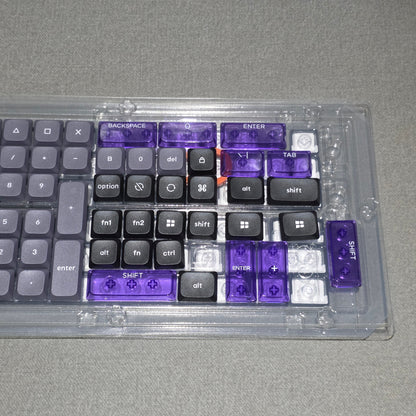Womier Skyline Midnight PBT PC Low Profile Keycaps