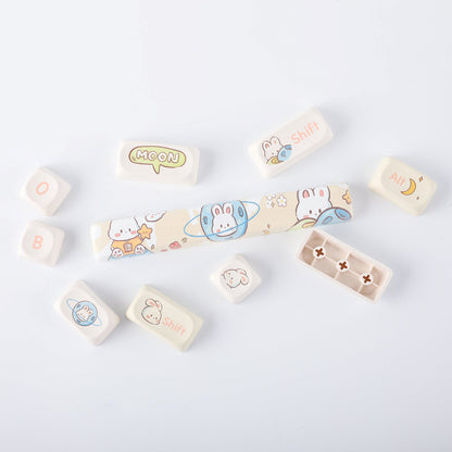 Space Rabbit MOA Profile Keycap MAC Compatible