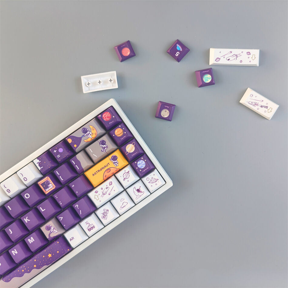 Astronaut Light V2 Cherry PBT Extended Keycaps