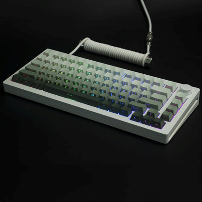 Womier Bamboo Green Gradient Side Backlit PBT Keycaps