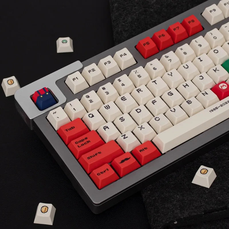 Super Mario Cherry PBT Keycaps