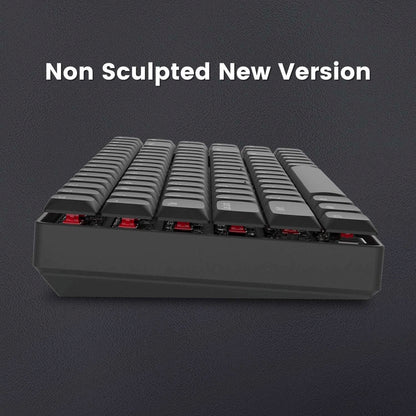 White Horizon Low Profile Backlit Doubleshot PBT Keycaps