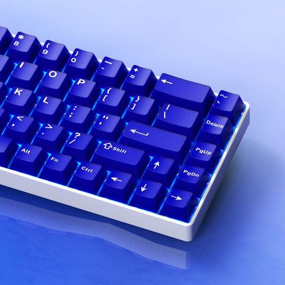 Klein Blue Frost Jade Cherry PBT Keycaps