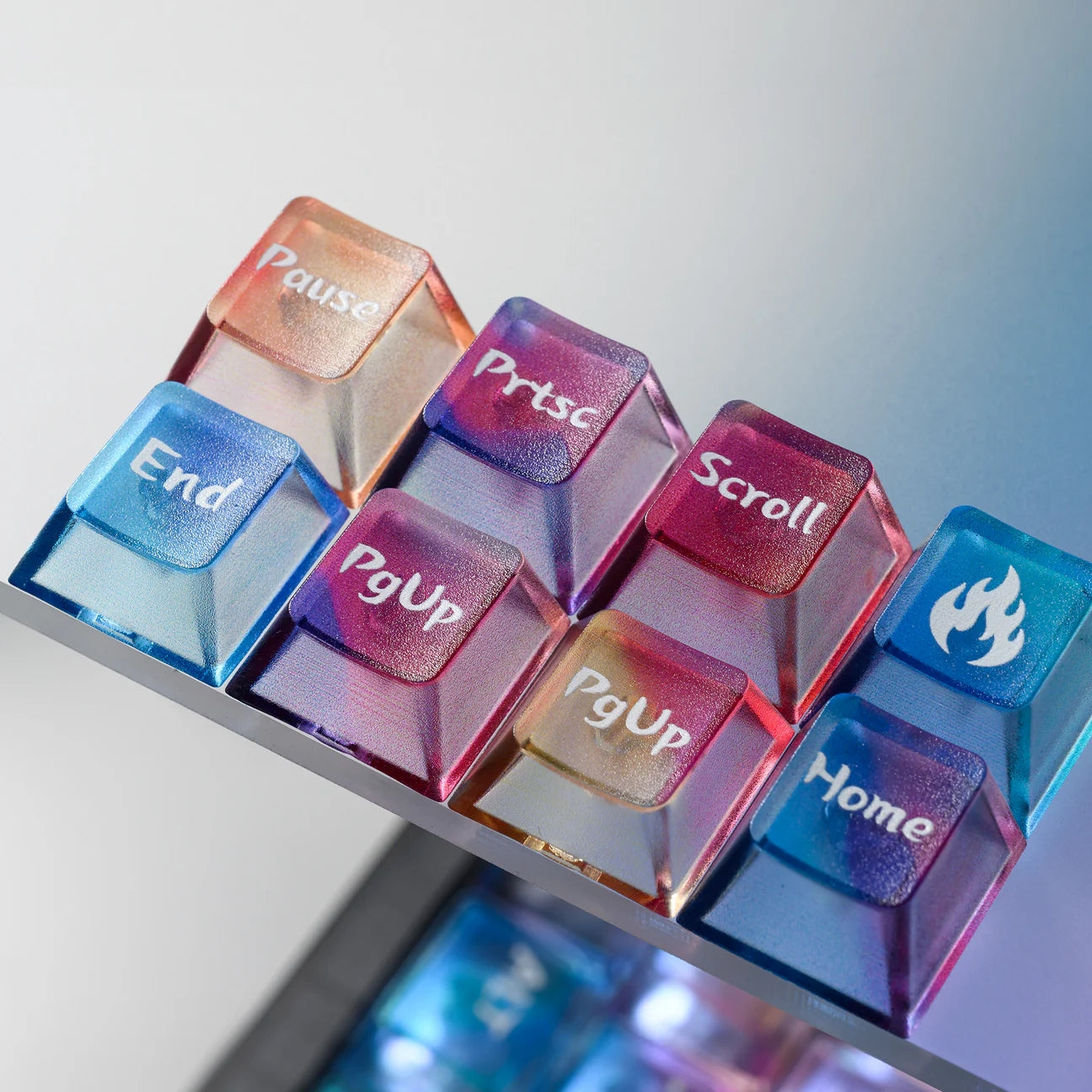 Skyglow Gorgeous-View Cherry Profile PC Keycaps