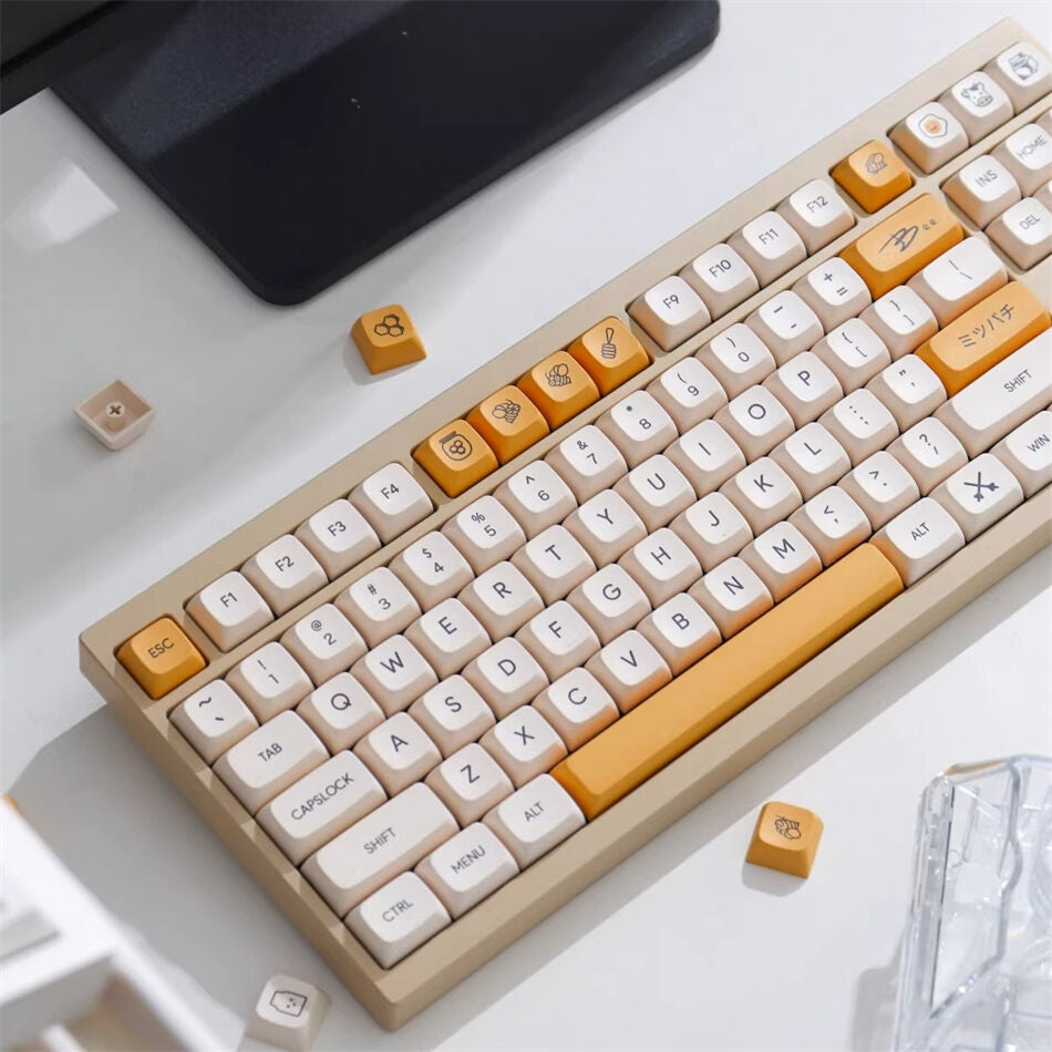 Honey Milk XDA PBT Keycaps