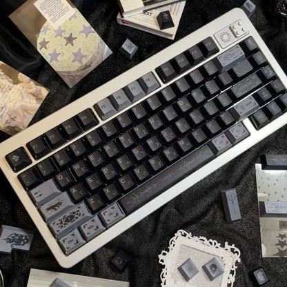Gothic Occult Cherry PBT Keycaps