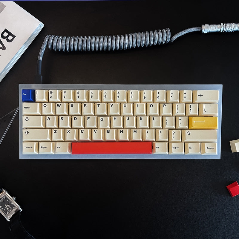 Red Yellow Blue Cherry PBT Keycaps